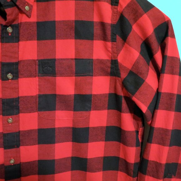 Brooks Brothers Shirt Mens Large Long Sleeve Button Flannel Lumberjack Check - Picture 4 of 5